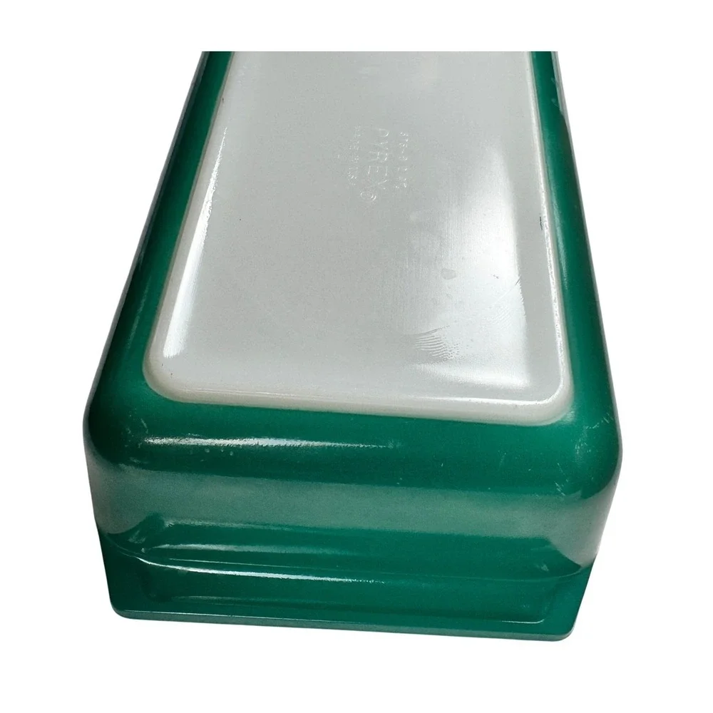Pyrex 575-B Green Wheat Hospitality Promotional Space Saver 2 QT Casserole Lid